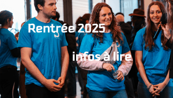 Rentrée 2025 – Accueil des étudiants primo-entrants (années 3 et 4)