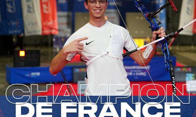 Tir à l’arc : Thomas Chirault champion de France