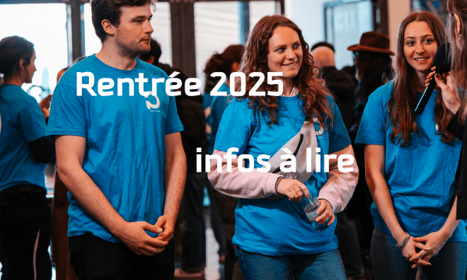 Rentrée 2025 – Accueil des étudiants primo-entrants (années 3 et 4)