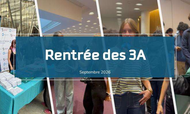 C'était la rentrée des 3A à Polytech Sorbonne
